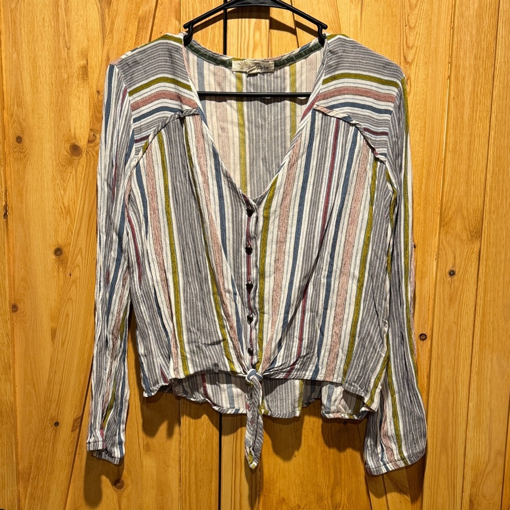 Rewind Multicolor Striped Button-Down Shirt